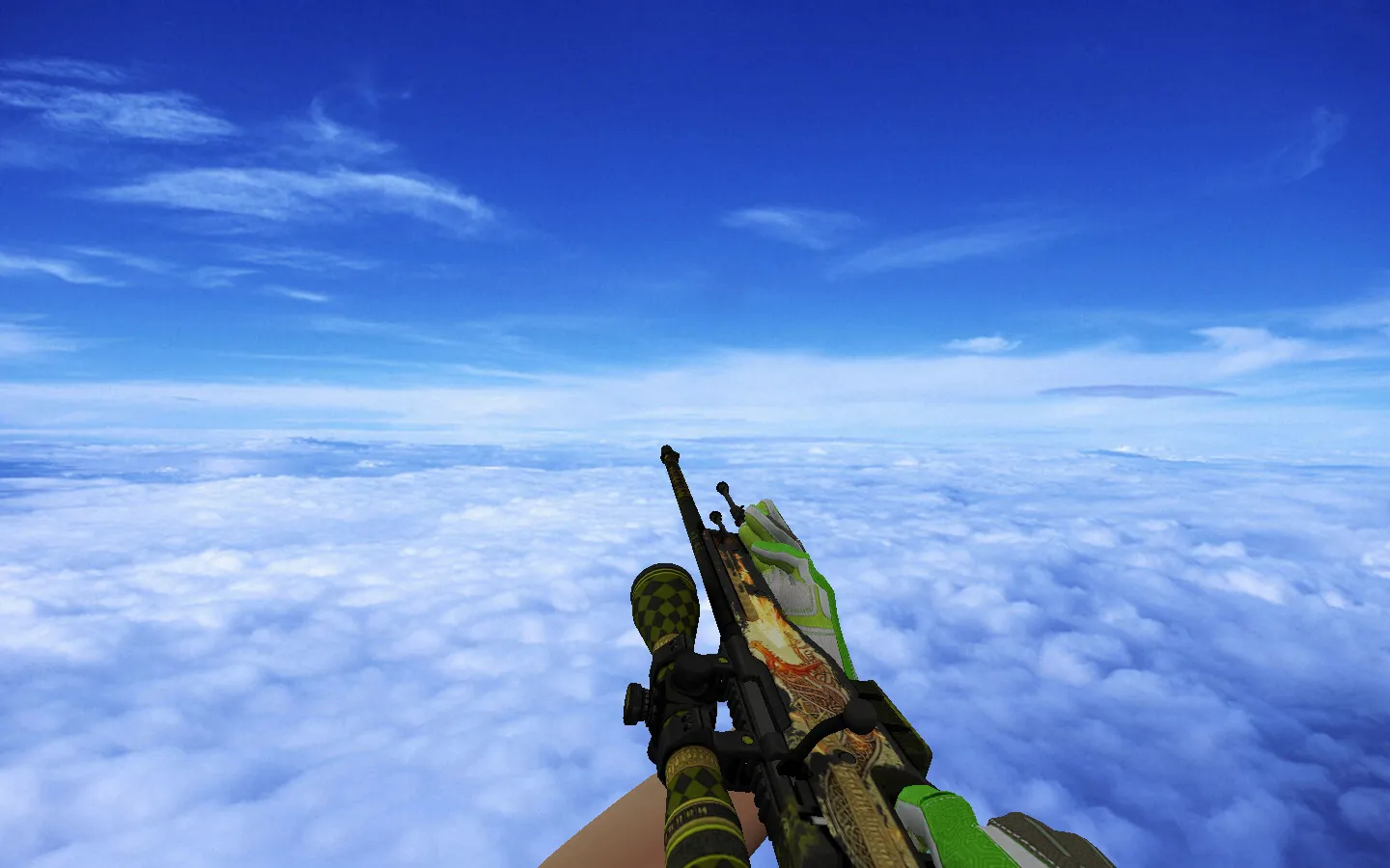 Скриншот Модель AWP Dragon Lore (Battle-Scarred) для CS 1.6 - Обзор и особенности