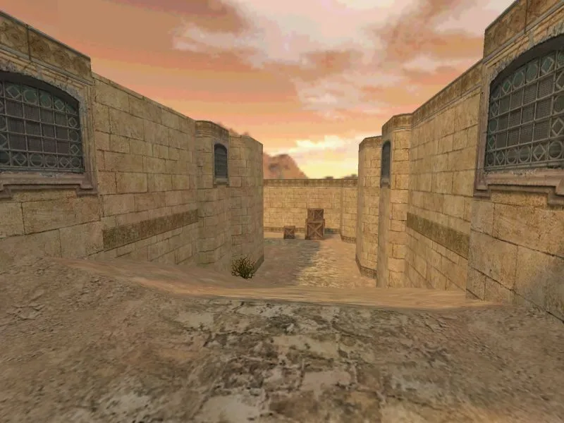 Скриншот  Карта de_wombo для CS 1.6 - Тактическое сражение на новых уровнях