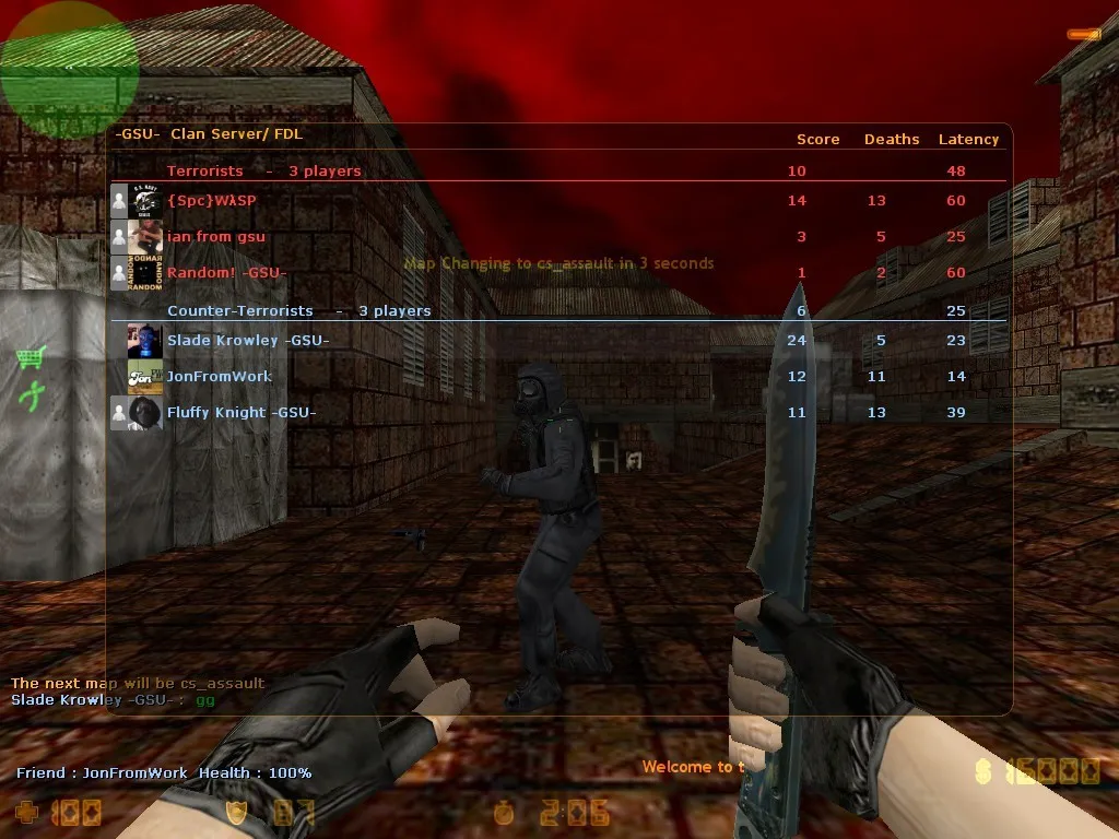 Скриншот  Карта de_inferno_haunted для CS 1.6 - Тактические возможности и оптимизация