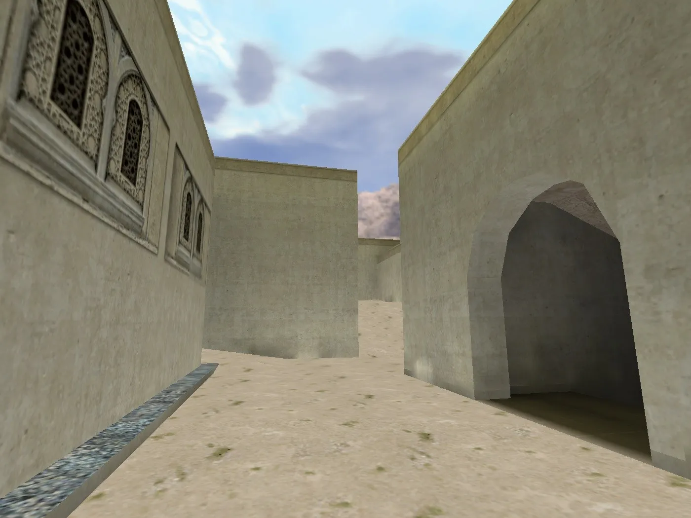 Скриншот  Карта de_anarchy_csgo для CS 1.6: баланс сторон, точки, .nav для ботов и оптимизация wpoly/epoly