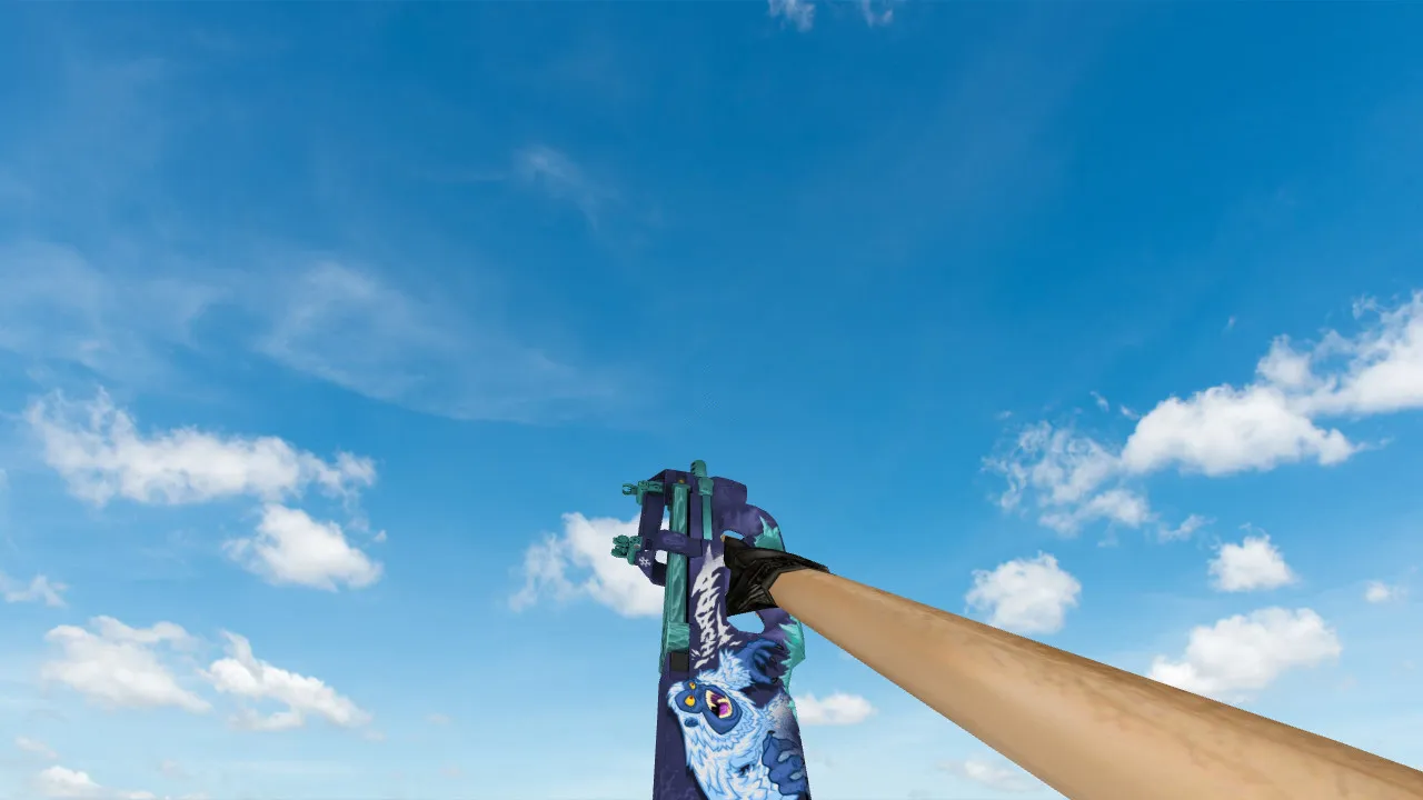 Скриншот Модель «P90 Yeti» для CS 1.6 - Эффективное оружие для победы