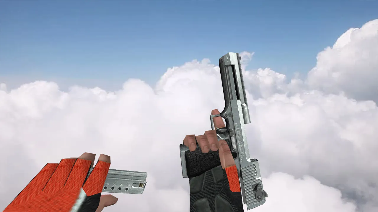 Скриншот Модель «Chromed Desert Eagle» для CS 1.6 | Качественные модели оружия