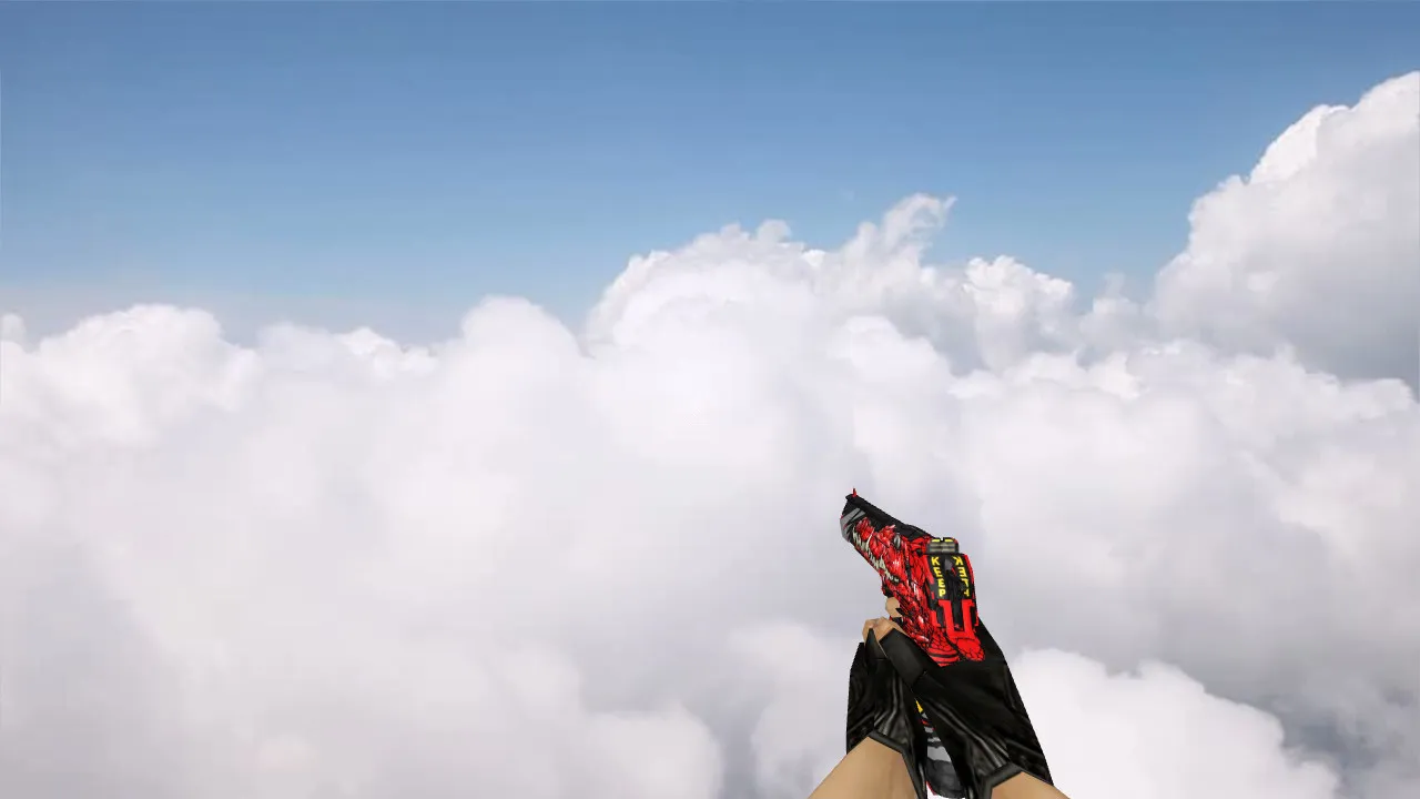 Скриншот Модель «Deagle Alligator 5000» для CS 1.6: Качественные текстуры и анимация