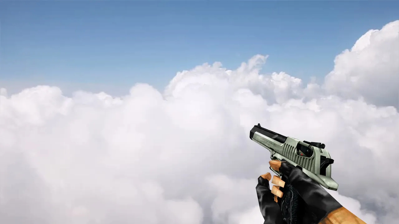 Скриншот Модель «Deagle BlackSilver» для CS 1.6 - Подробный обзор