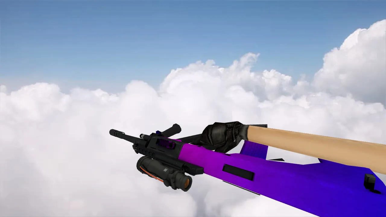 Скриншот Модель «AUG Redux» для CS 1.6 - Качественные текстуры и анимации