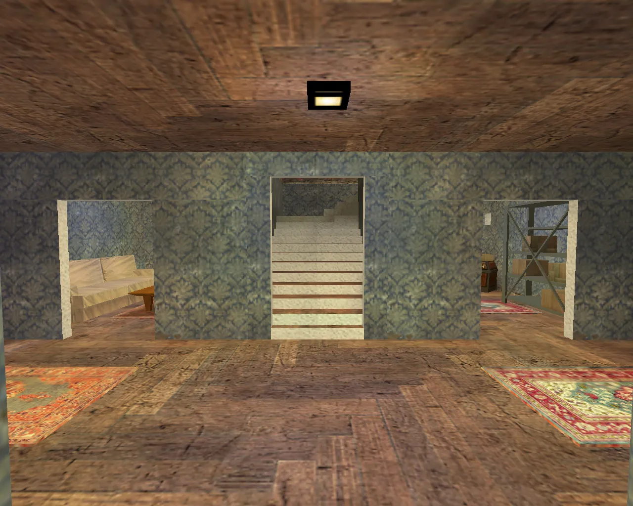 Скриншот  Карта fy_osama_house для CS 1.6: точки, маршруты, .nav для ботов, оптимизация и баланс