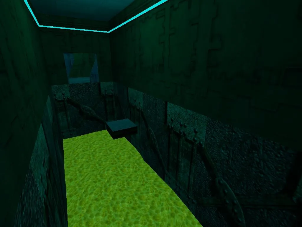 Скриншот  deathrun_vlab для CS 1.6: карта Deathrun, раунды, точки, .nav и оптимизация (wpoly/epoly)