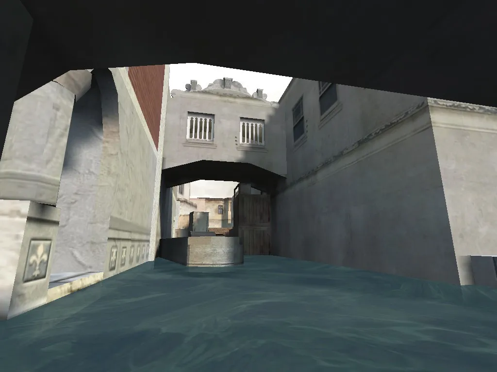 Скриншот de_canals для CS 1.6: тактика за CT/T, точки, .nav для ботов, оптимизация wpoly/epoly