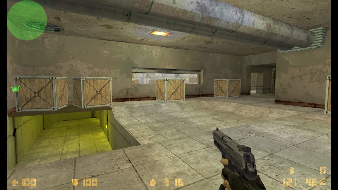 Скриншот  de_bunker2_ru карта для CS 1.6: точки, баланс сторон, .nav и оптимизация wpoly/epoly