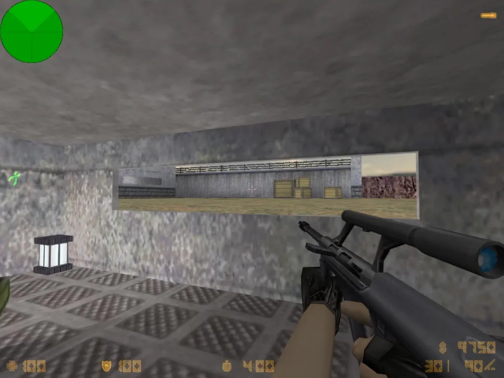 Скриншот  de_amca карта для CS 1.6: баланс сторон, тактика, точки, .nav и оптимизация wpoly/epoly