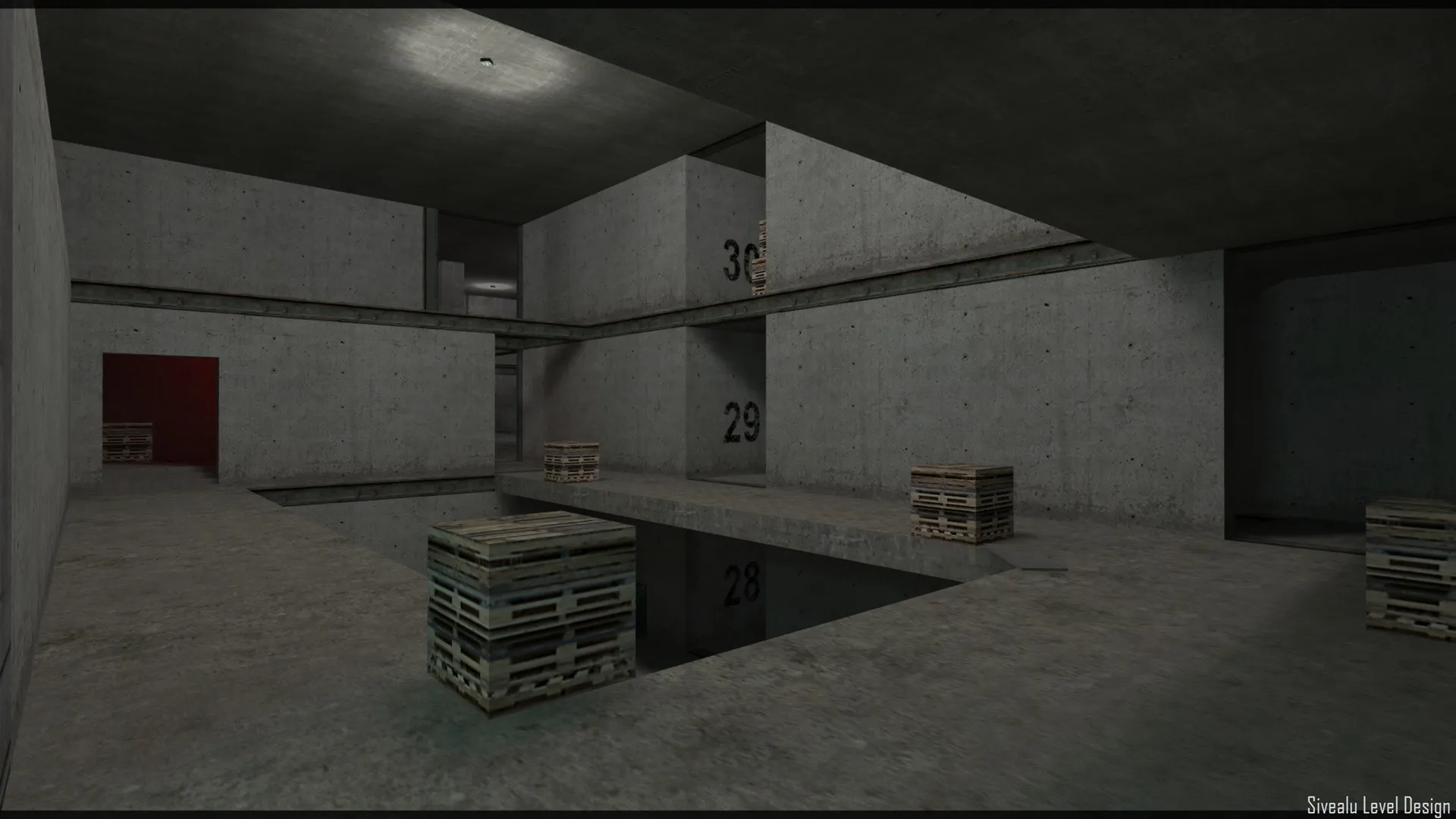 Скриншот  de_fac_gray_pro — DE карта для CS 1.6: баланс сторон, точки, .nav для ботов и оптимизация wpoly/epoly