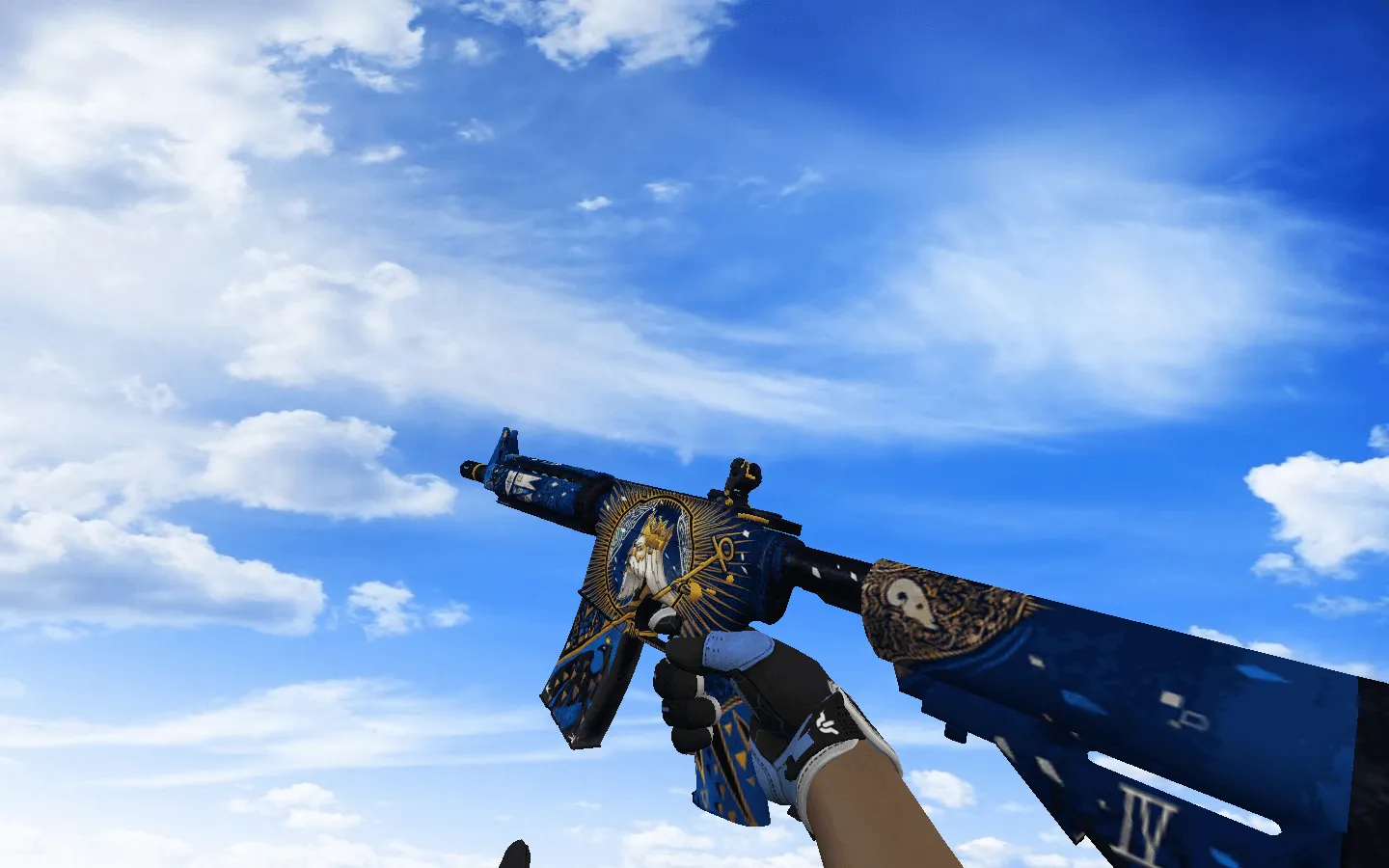 Скриншот Пак оружия для CS 1.6 «Сверхпроводник»: спортивные перчатки и скины из CS:GO с v_ p_ w_ моделями и звуками