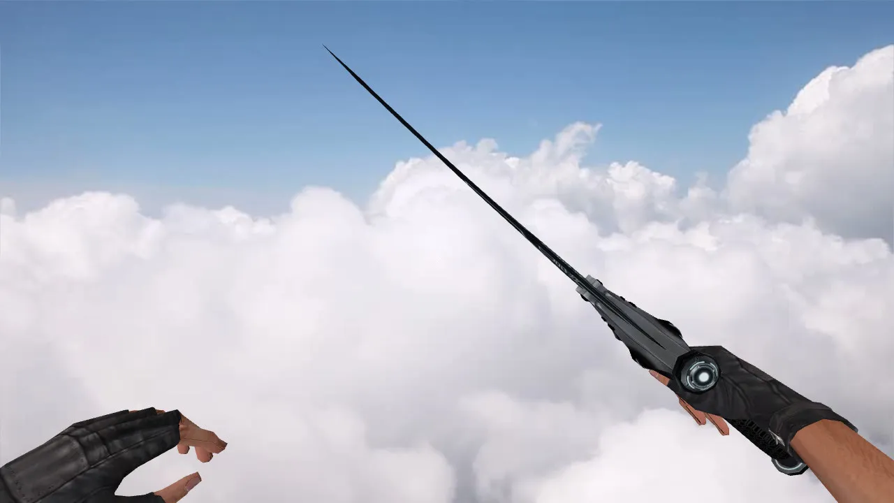 Скриншот Модель «Арабский меч» для CS 1.6: v_ и p_ нож, звуки, анимация осмотра, качество текстур