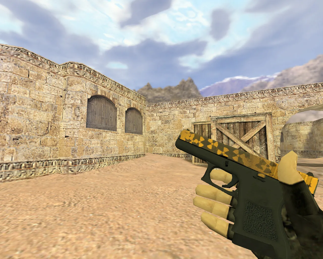 Скриншот Модель «Glock Реактор» для CS 1.6 - Уникальный скин