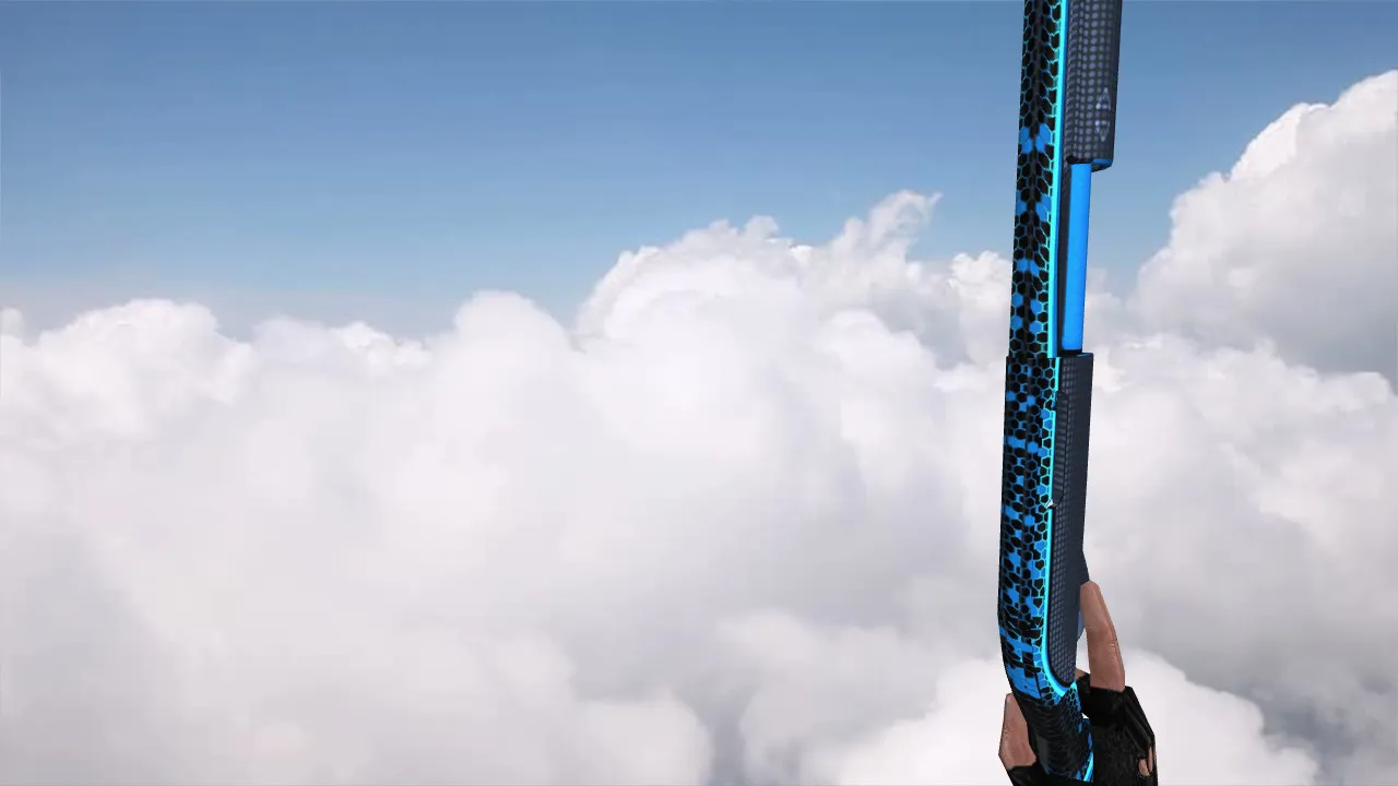 Скриншот Модель «Sawed-off Tik Tak» для CS 1.6 - качественные текстуры и анимация