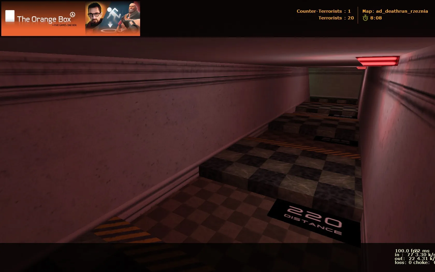 Скриншот  ad_deathrun_rzeznia — Deathrun карта для CS 1.6: точки, маршруты и настройка сервера