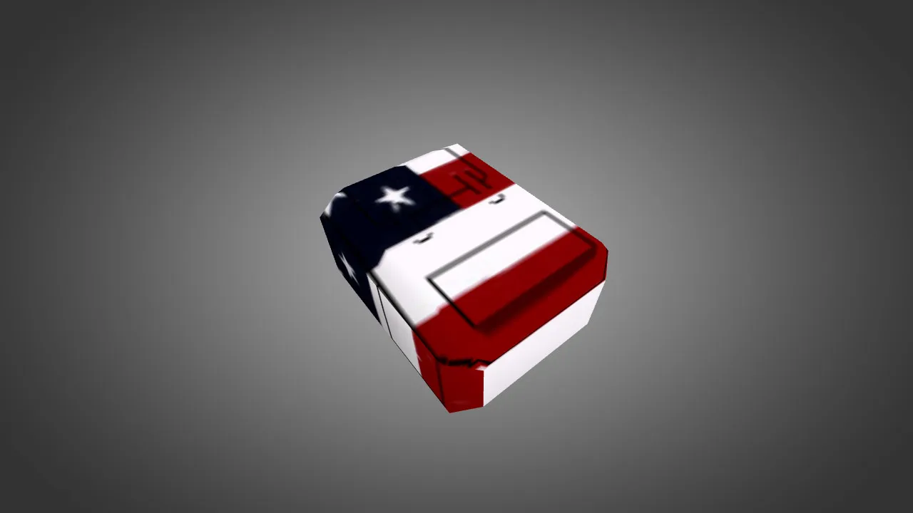 Скриншот Модель «Рюкзак “Гордость Америки”» для CS 1.6: v_ и p_ модели, звуки, анимация осмотра