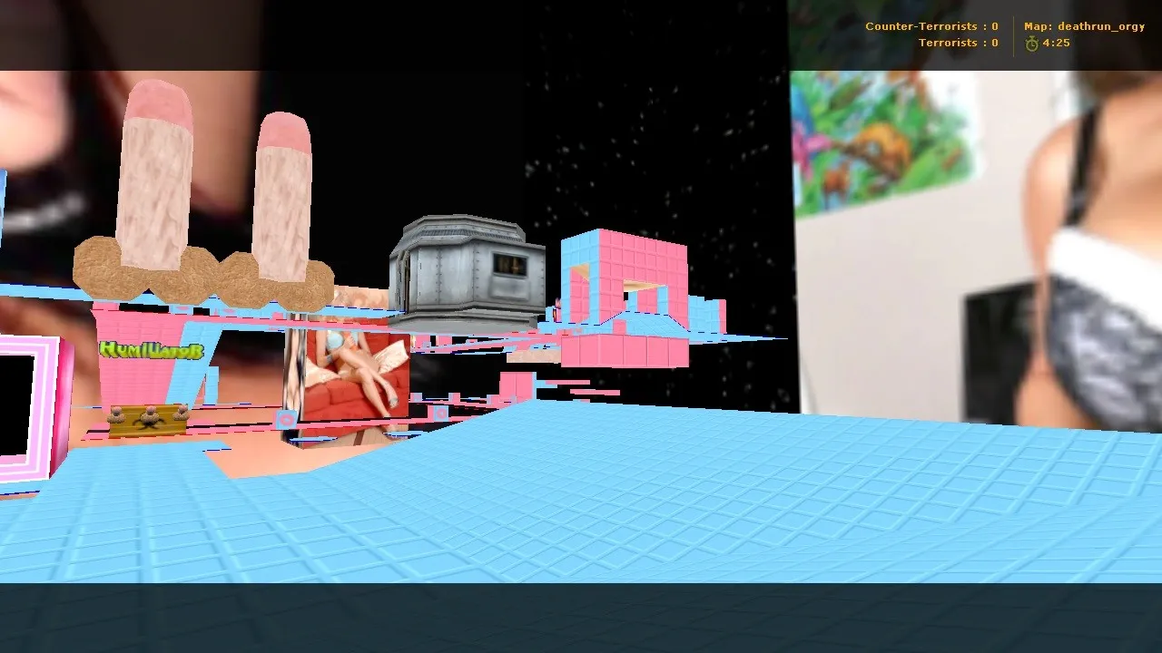 Скриншот  deathrun_orgy для CS 1.6: описание карты, точки, .nav для ботов и оптимизация