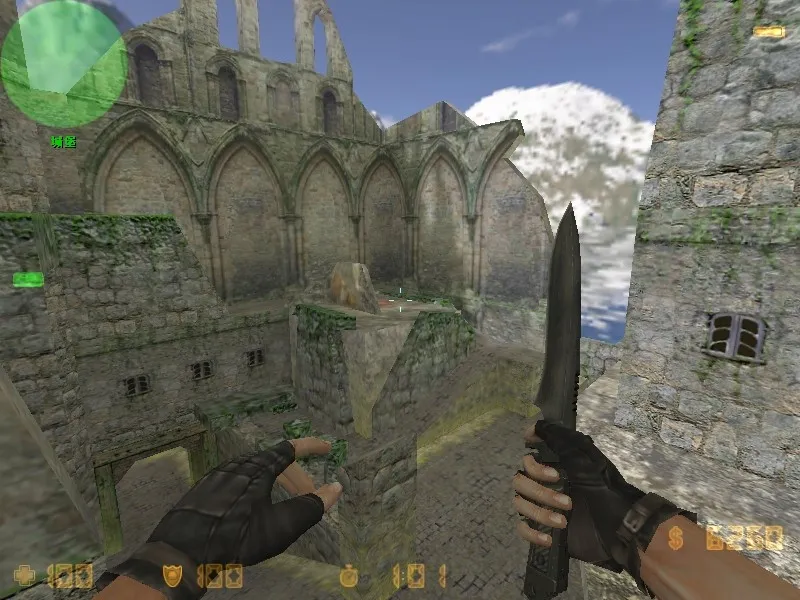 Скриншот Карта «de_priory» для CS 1.6