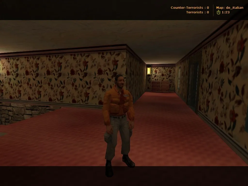 Скриншот Карта de_italian для CS 1.6: Тактики и особенности
