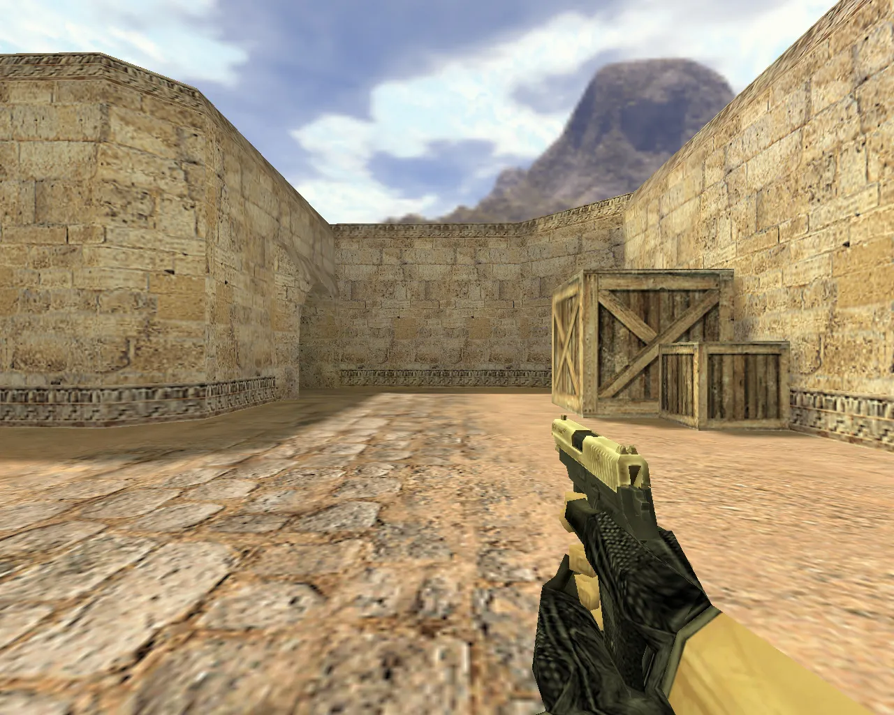 Скриншот Модель P228 Золотой для CS 1.6 - Отличное оружие для игры