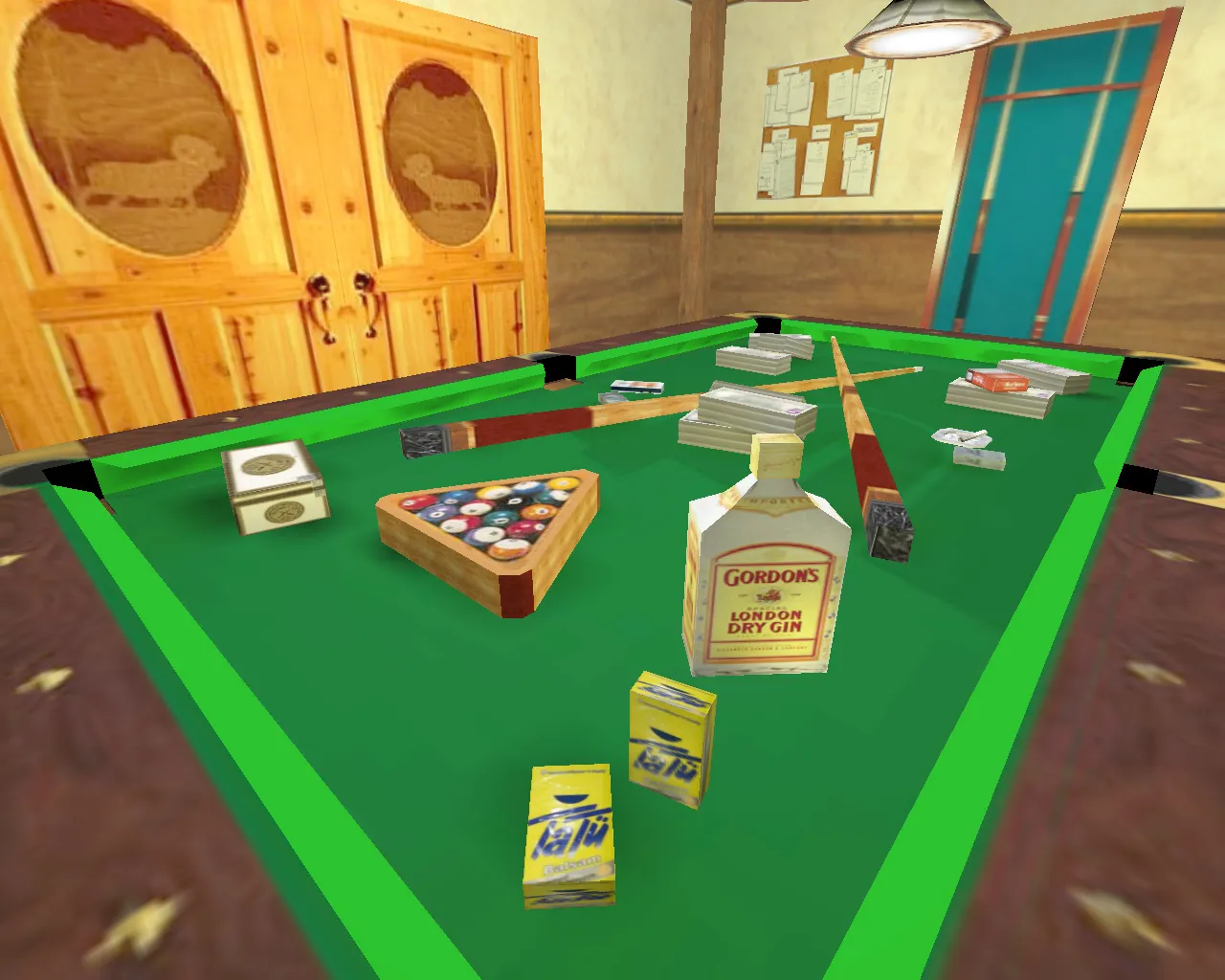 Скриншот  aim_billard_rats_csz — aim карта для CS 1.6: точки, траектории, тренировка фаста и аима