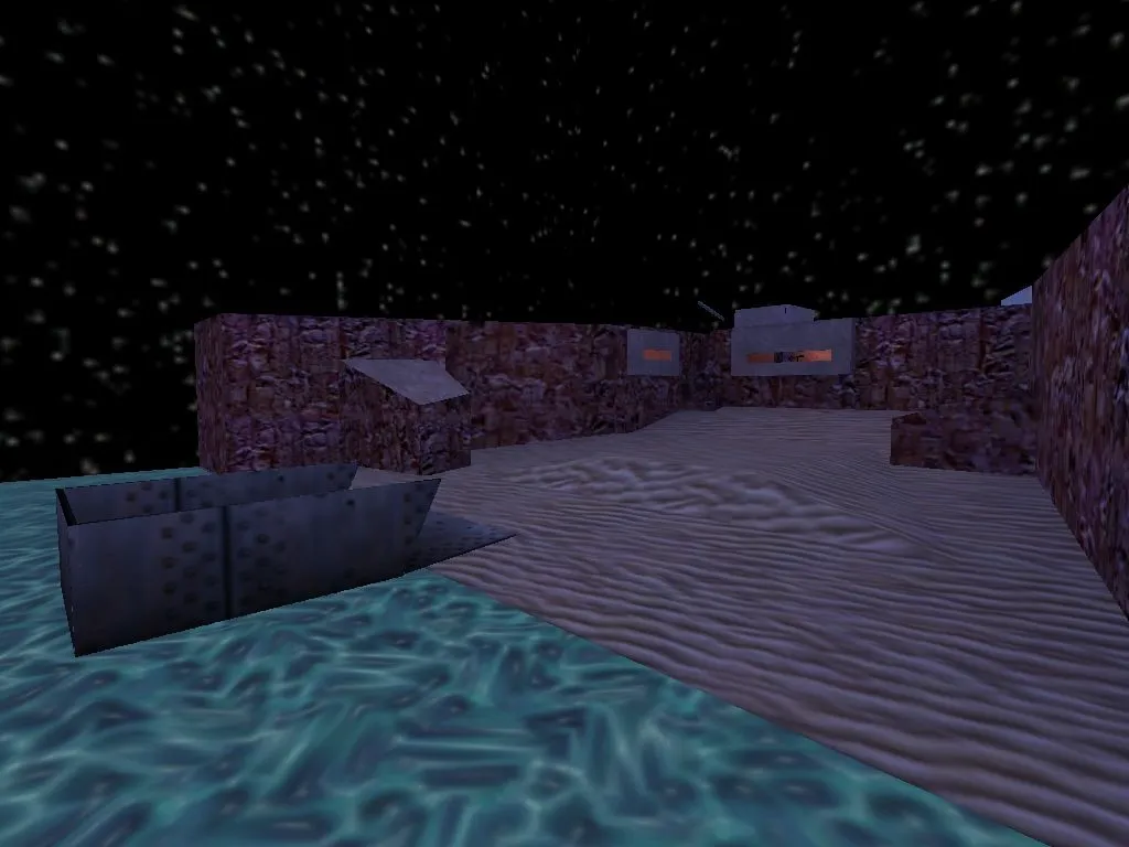 Скриншот  de_beach карта для CS 1.6: точки, маршруты, оптимизация и навигация ботов