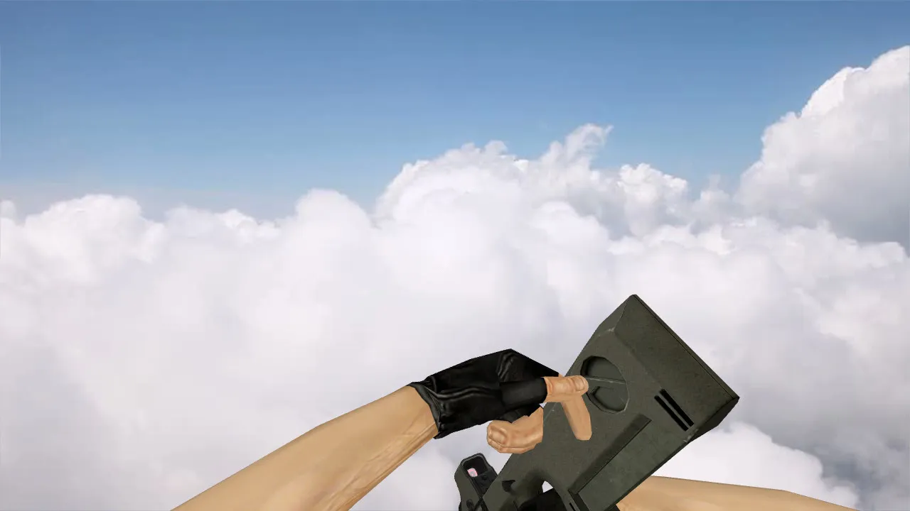 Скриншот Модель «MR-C» для P90 в CS 1.6