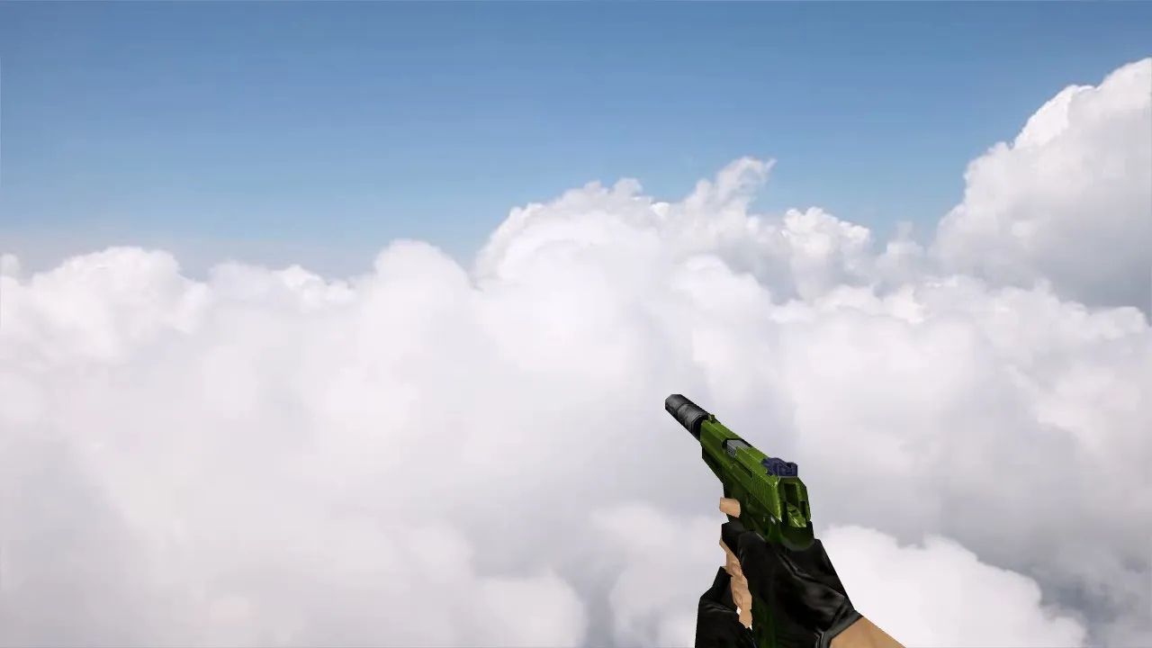 Скриншот Модель «Default USP Olive Drab» для CS 1.6: Рекомендации и Характеристики