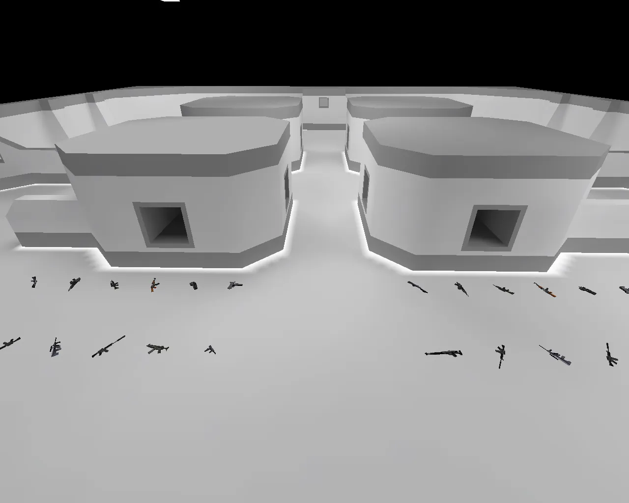 Скриншот  Карта fy_snow_white для CS 1.6: тактика, точки, .nav и оптимизация wpoly/epoly