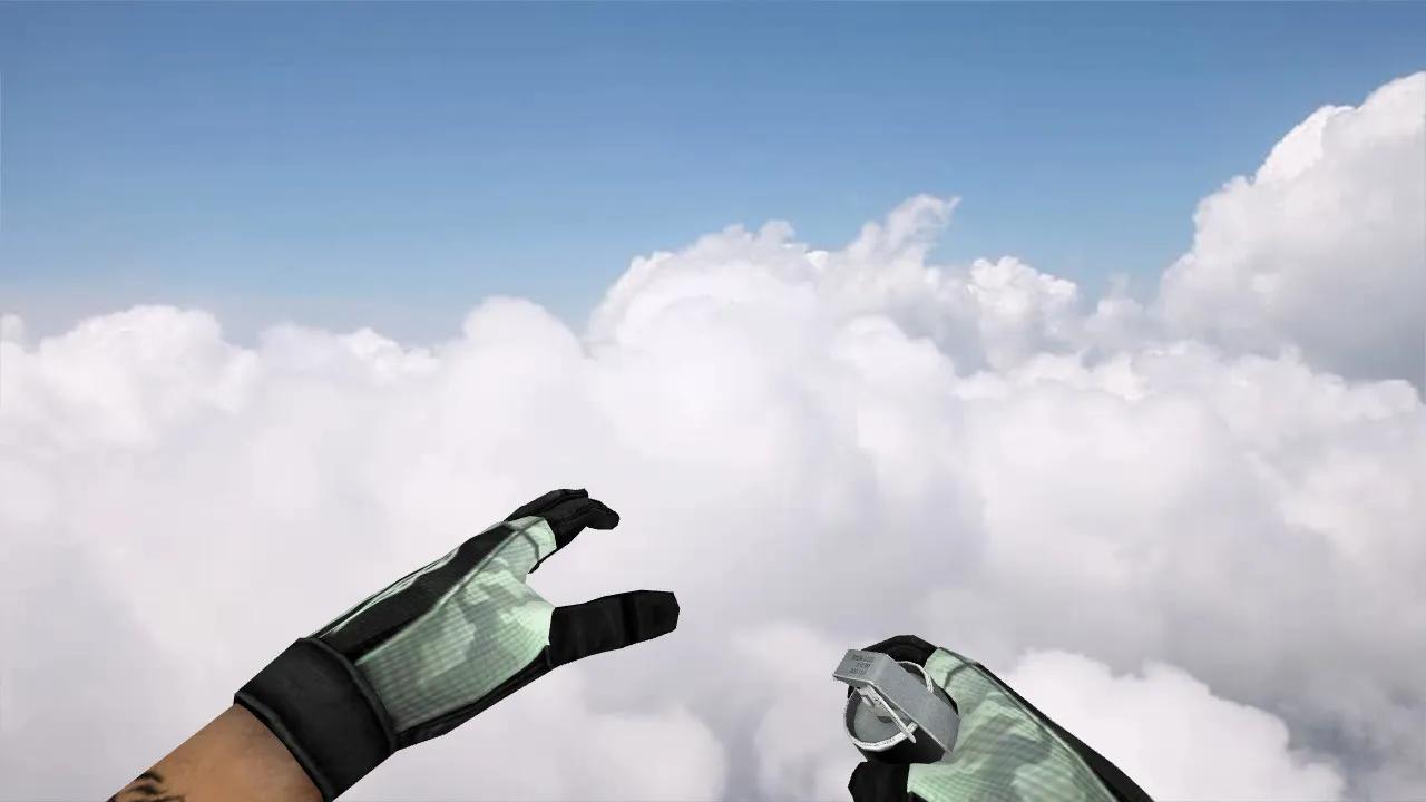 Скриншот Модель «Frost Grenade» для CS 1.6: v_ p_ w_ файлы, звуки и анимация осмотра