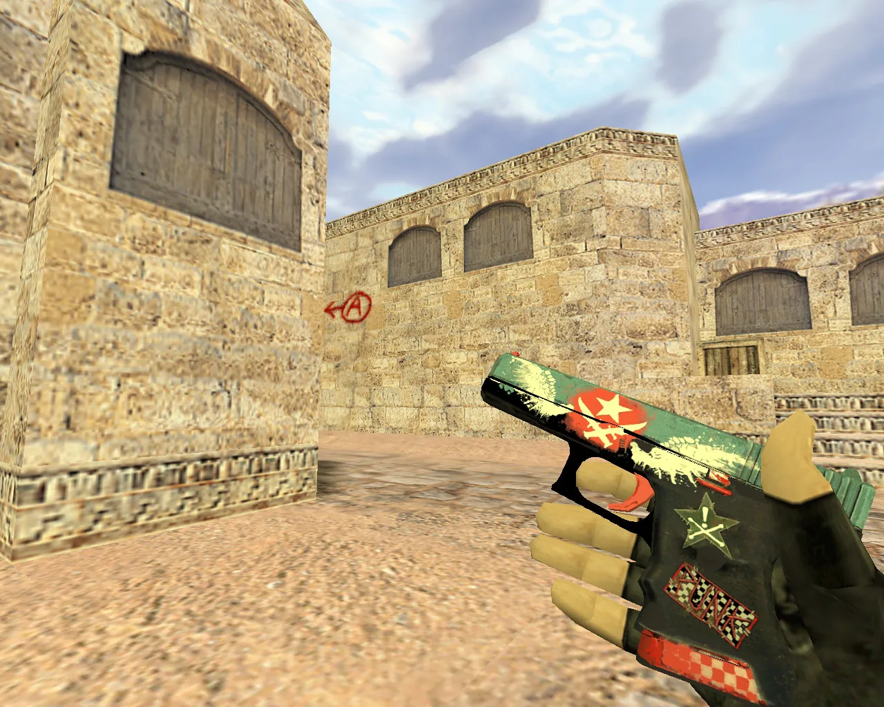 Скриншот Модель Glock Возвышение для CS 1.6 – качественное оружие