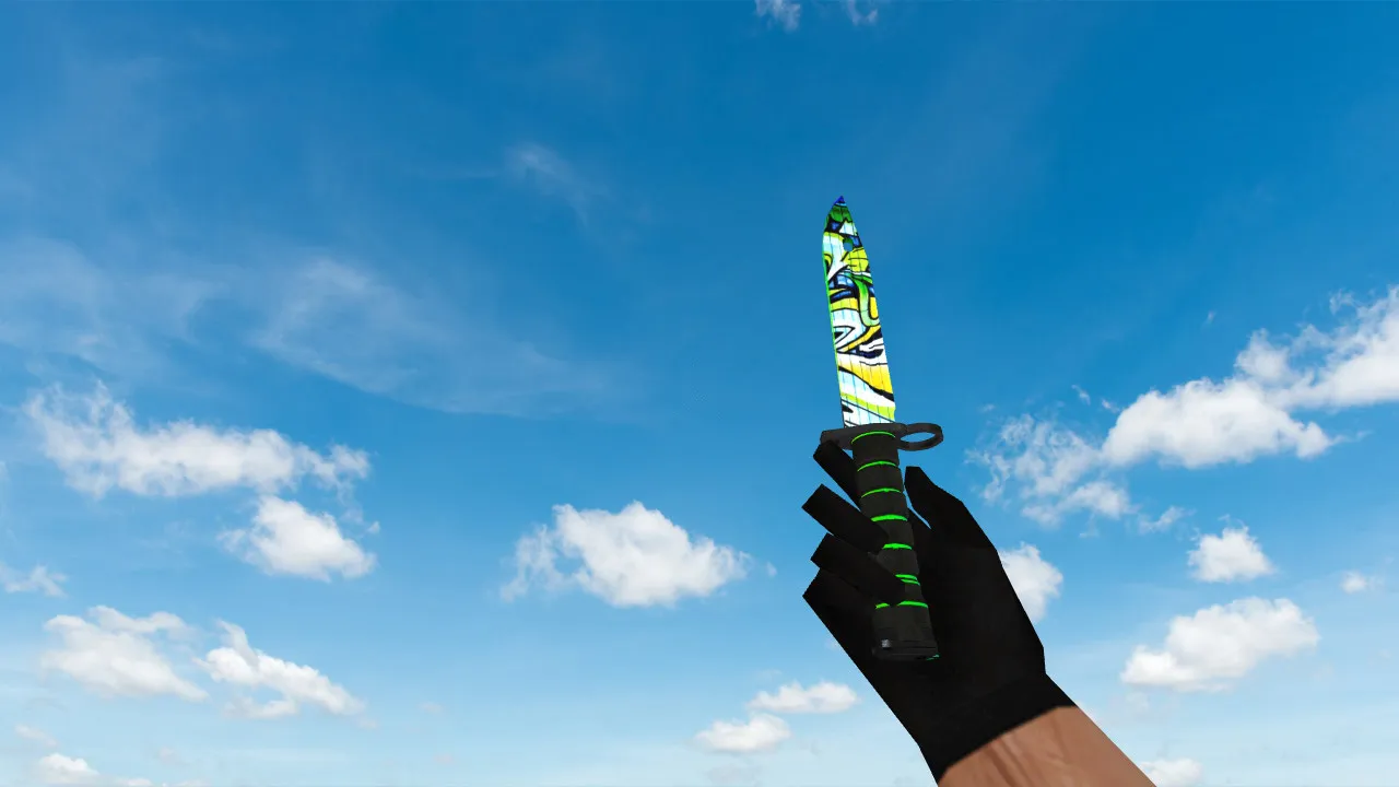 Скриншот Пак моделей оружия «Graffiti Weapon Pack» для CS 1.6: v_, p_, w_ модели, звуки, анимация осмотра и качество текстур