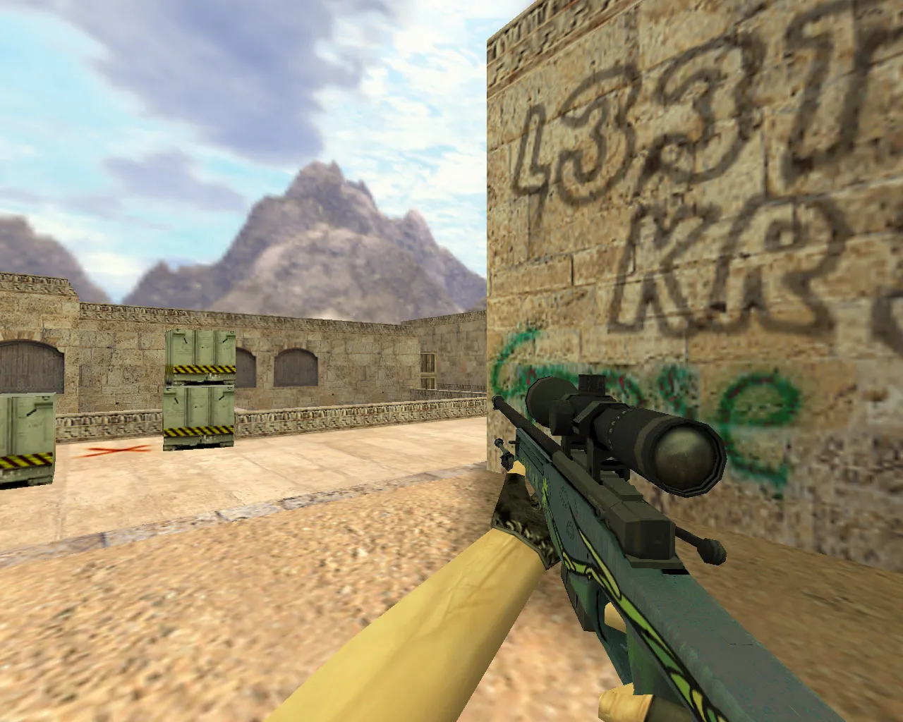 Скриншот Модель AWP Кортисейра для CS 1.6 - Подробное описание и характеристики