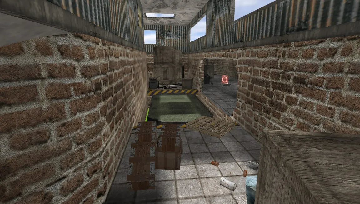Скриншот Карта «deathrun_brickwall2» для CS 1.6