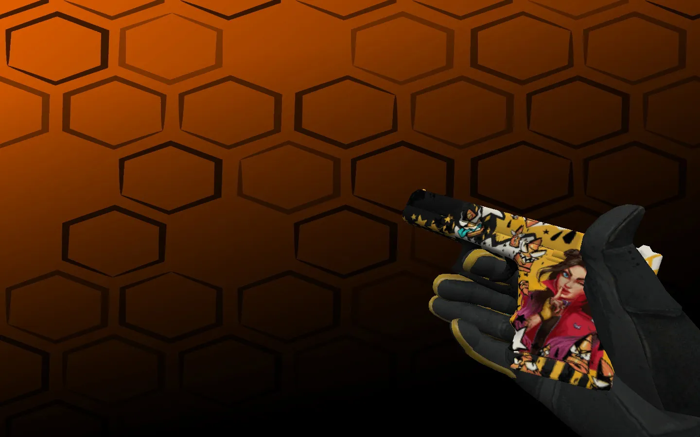 Скриншот Пак ★ Спортивные перчатки | Омега для CS 1.6: модели v_/p_/w_, звуки, автоосмотр, USP-S с глушителем