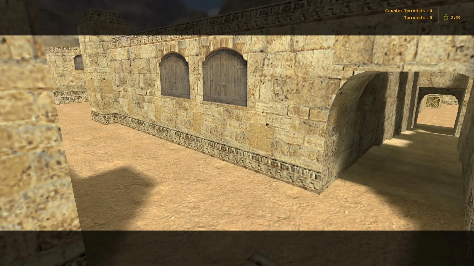 Скриншот  Карта de_dust_hruk для CS 1.6: баланс сторон, тактика точек, .nav для ботов и оптимизация