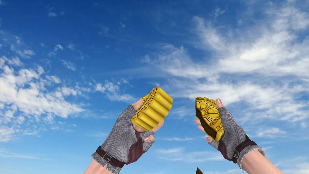 Скриншот Модель «Lunar Cake Grenade» для CS 1.6: v_ p_ w_ модели, звуки, анимация осмотра и качество текстур