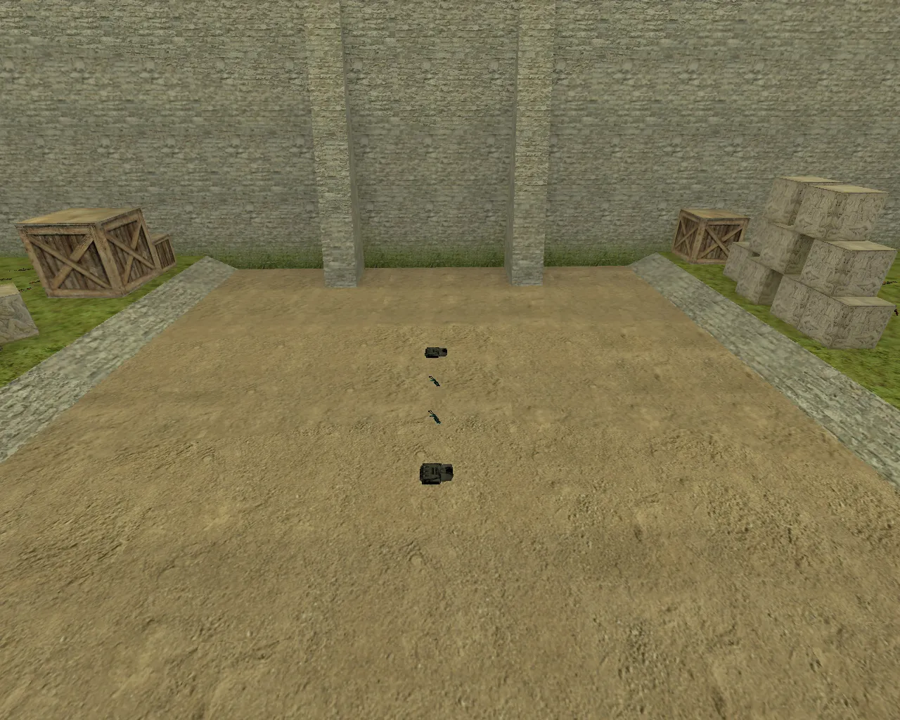 Скриншот  aim_headshot — AIM карта для CS 1.6: headshot тренировка, точки респа, .nav и оптимизация