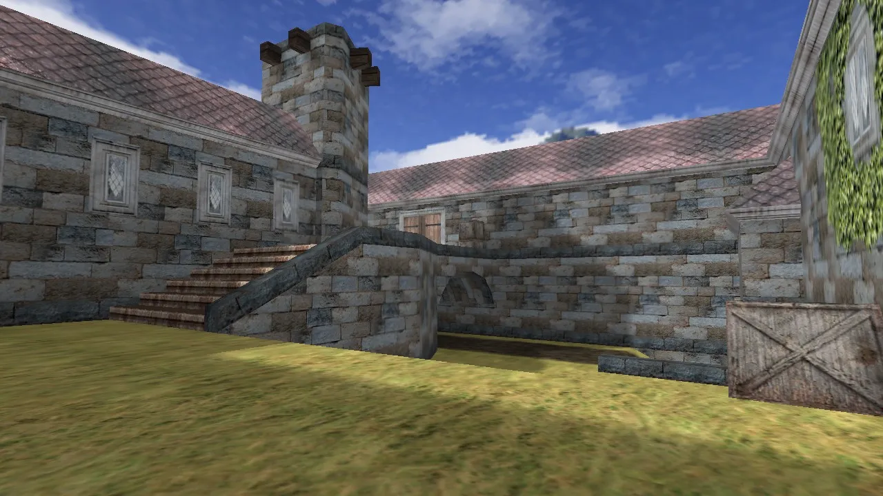 Скриншот  Карта de_celtic для CS 1.6: обзор точек, тактика за CT/T, боты и оптимизация