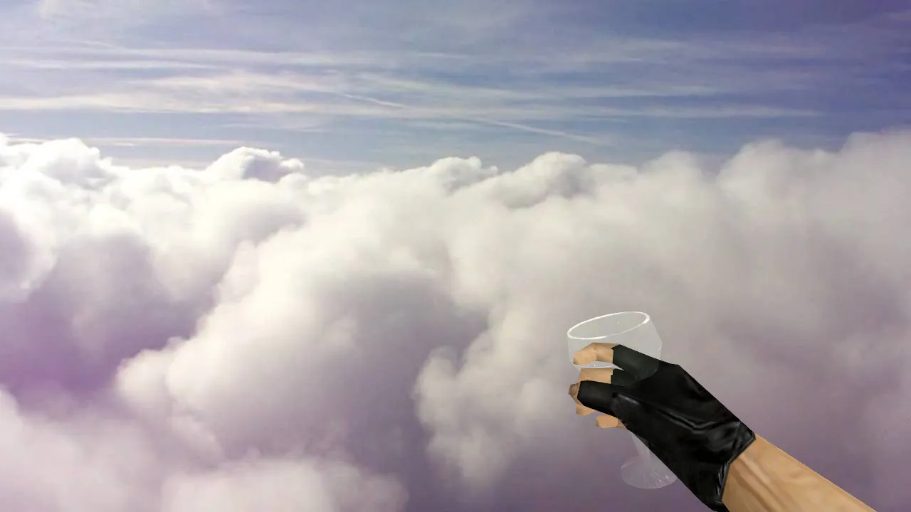 Скриншот Модель гранат «Бокалы вина» для CS 1.6: v_ p_ w_ модели, звуки, анимация осмотра и текстуры