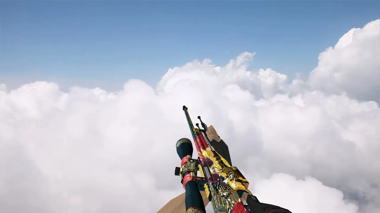 Скриншот Модель «AWP Императрица» для CS 1.6: качественные текстуры и уникальный стиль