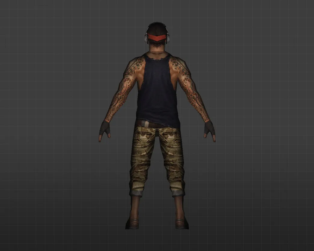 Скриншот Модель «Современный Guerilla» для CS 1.6 - Уникальный скин для игроков