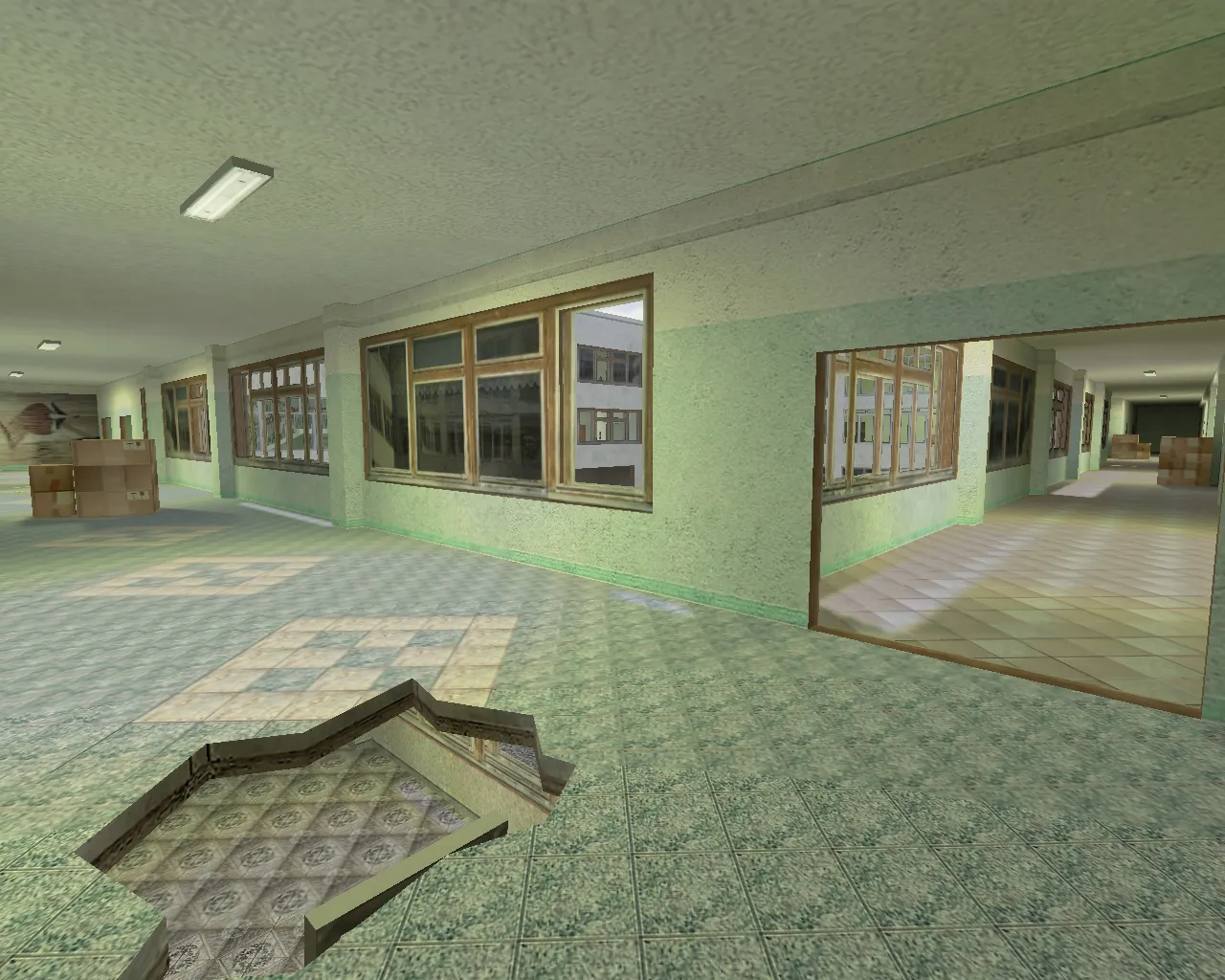 Скриншот de_118shkola — DE карта для CS 1.6: точки, маршруты, .nav и оптимизация под 4554/8610