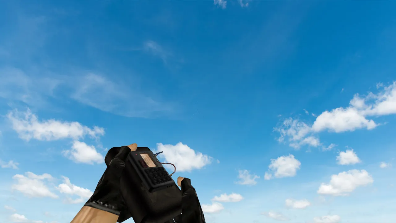 Скриншот Модель «Chimp C4» для CS 1.6 (v_, p_, w_) — звуки, анимация осмотра и качество текстур