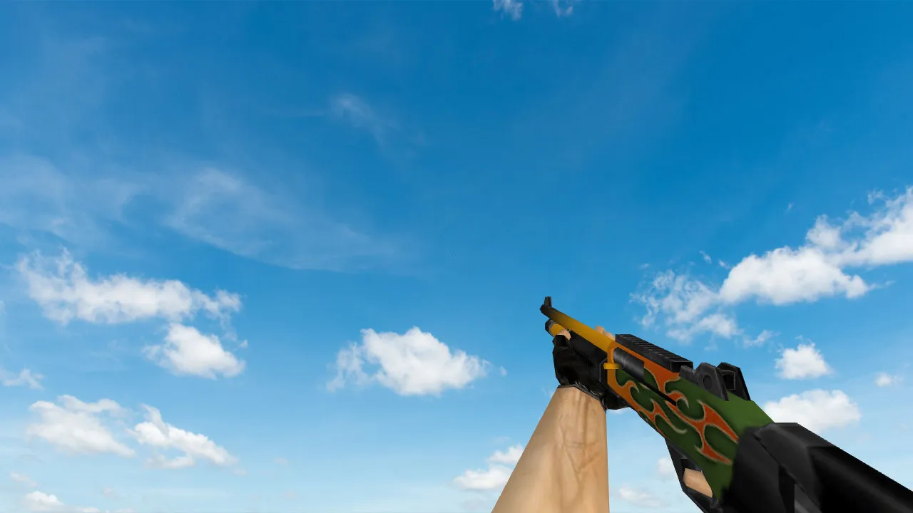 Скриншот Модель Default XM1014 «Горелка Теклу» для CS 1.6