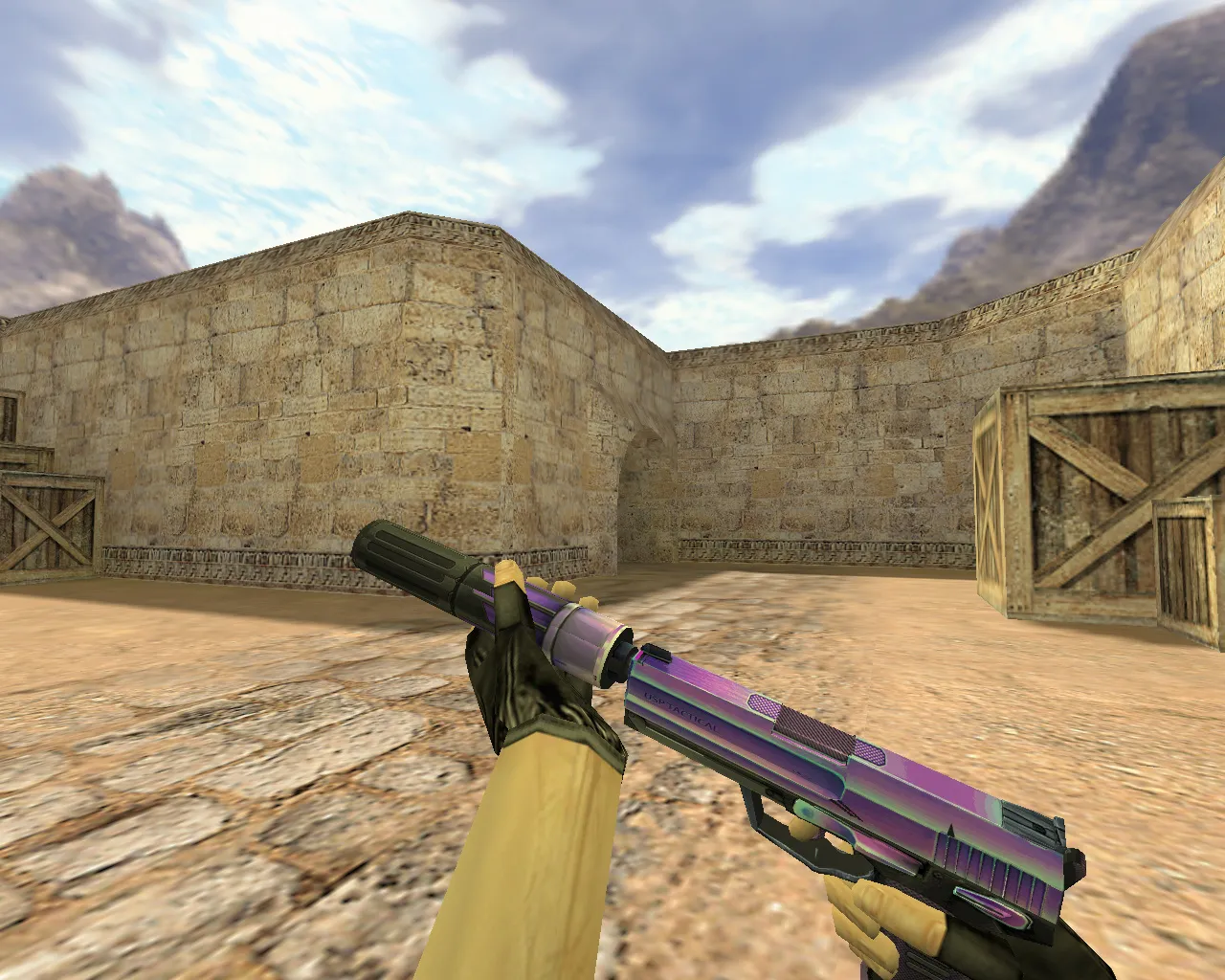 Скриншот Модель «USP Механик» для CS 1.6 - Подробности и Скачивание