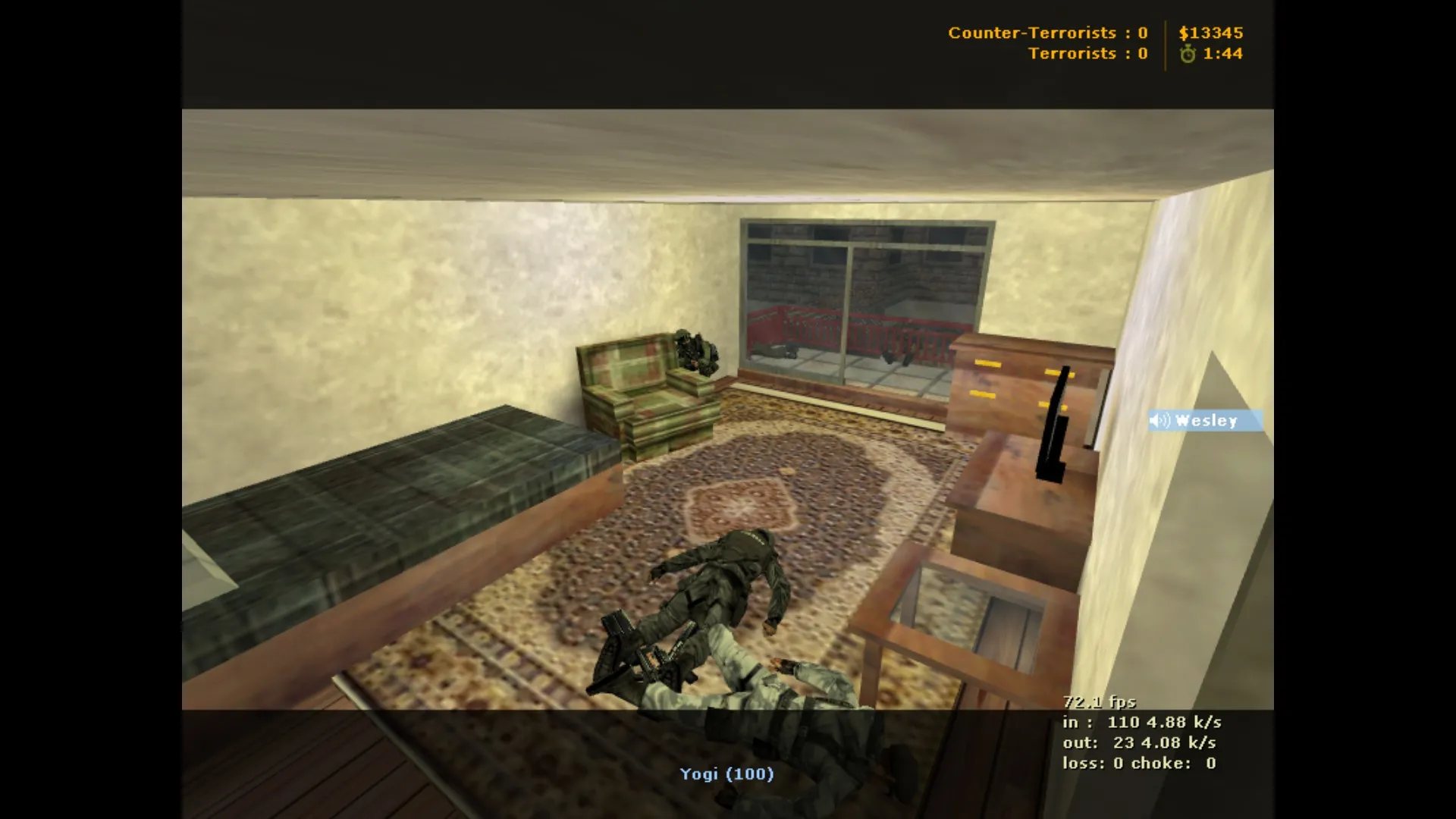 Скриншот  Карта de_briarwood для CS 1.6: баланс сторон, тактика на точки, .nav для ботов и оптимизация wpoly/epoly