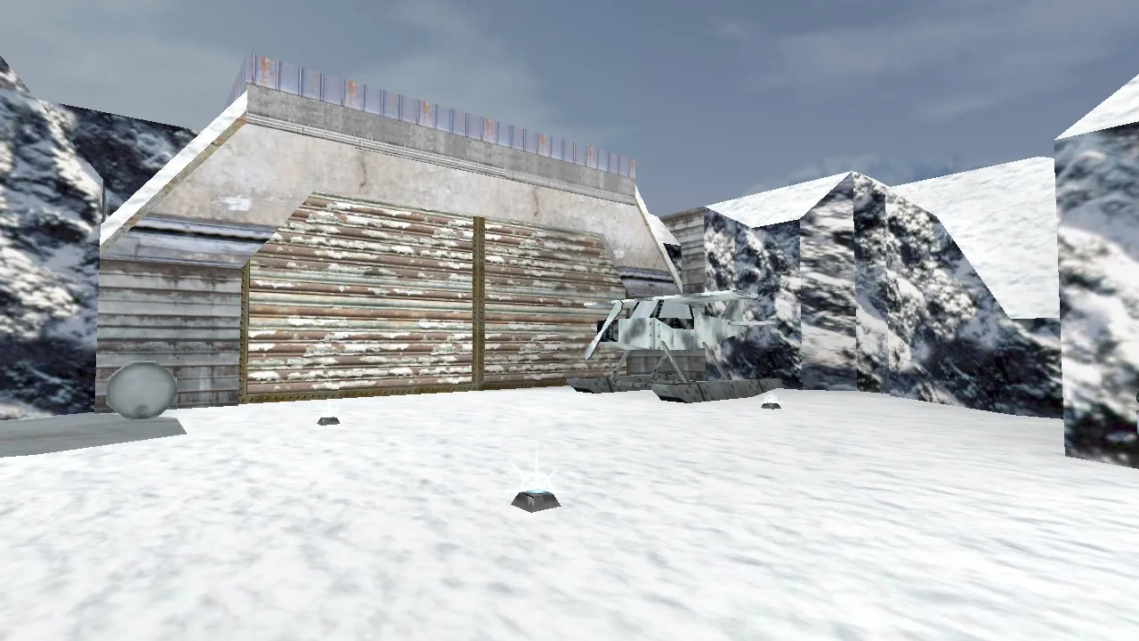 Скриншот  Карта de_winternuke для CS 1.6: тактика и особенности