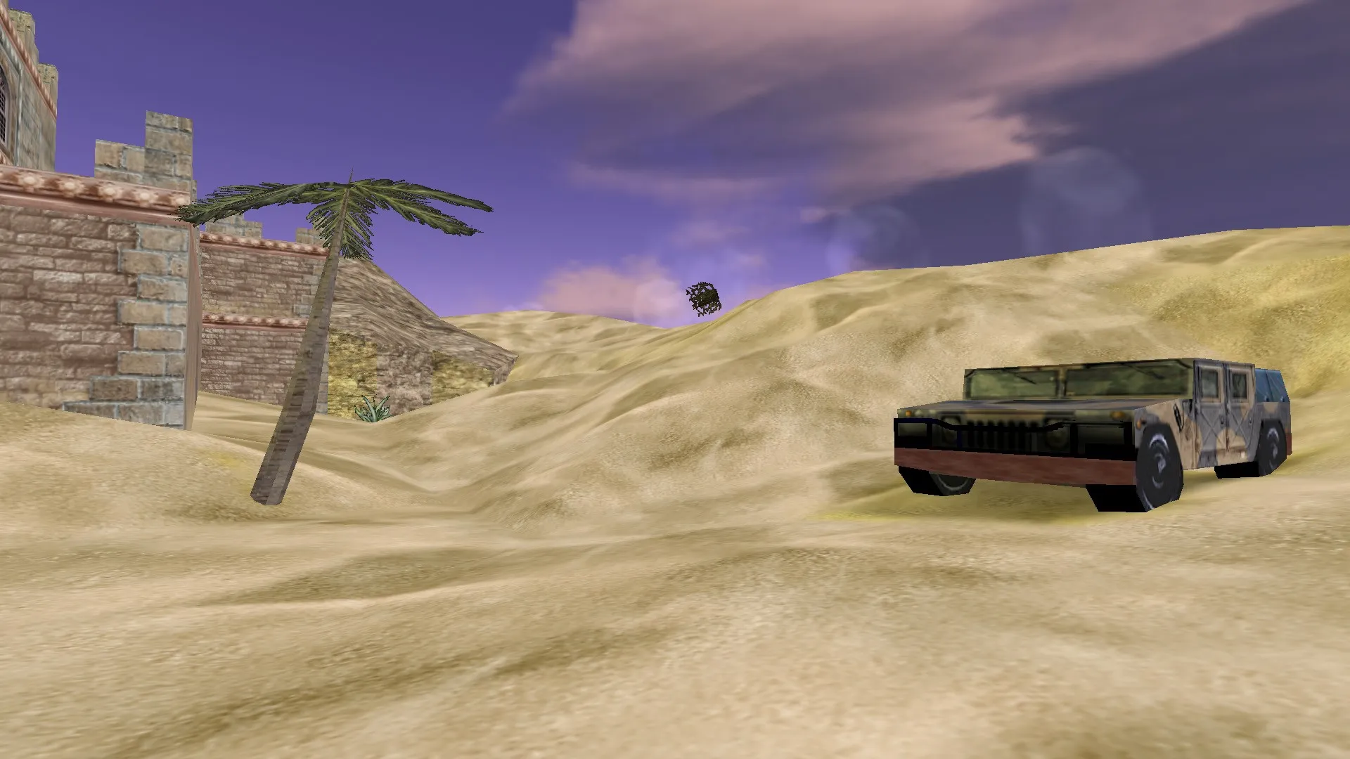 Скриншот  Карта de_sahara для CS 1.6: Тактика и особенности